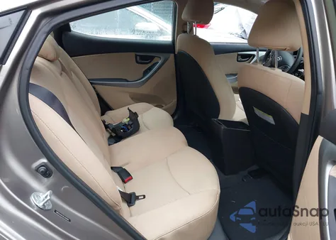 2013 Hyundai Elantra Gls z USA, uszkodzony, nr VIN 5NPDH4AE1DH340049